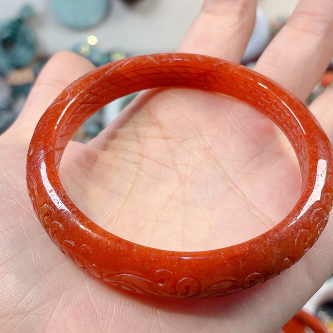 未镶嵌手链翡翠美*手串