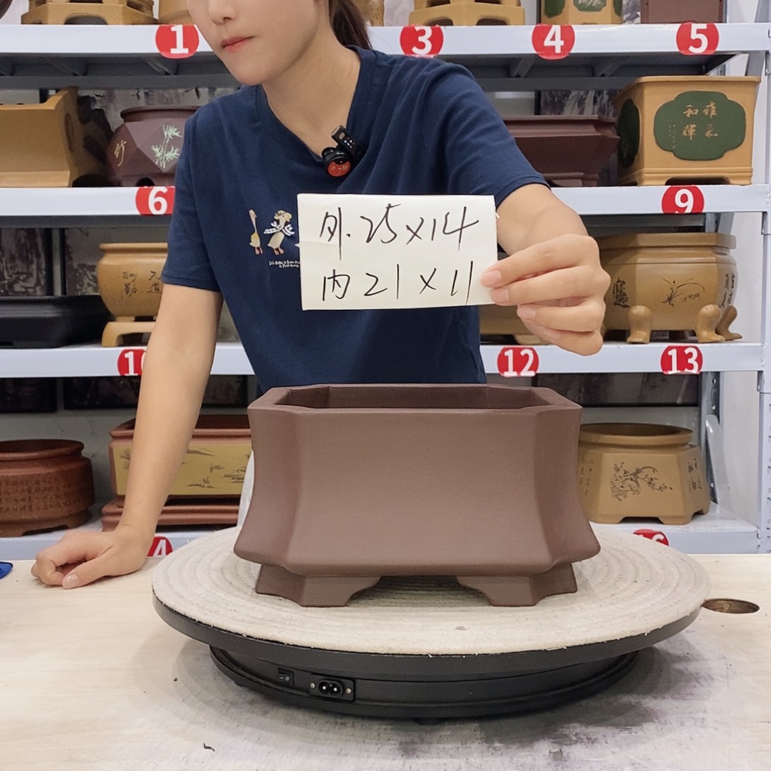 紫砂花盆紫砂花盆