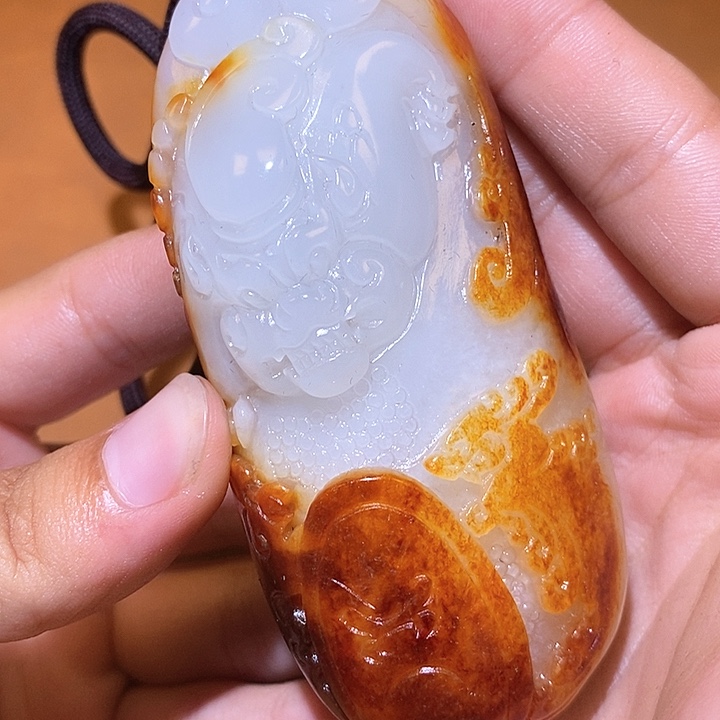 和田玉未镶嵌颈饰L8 