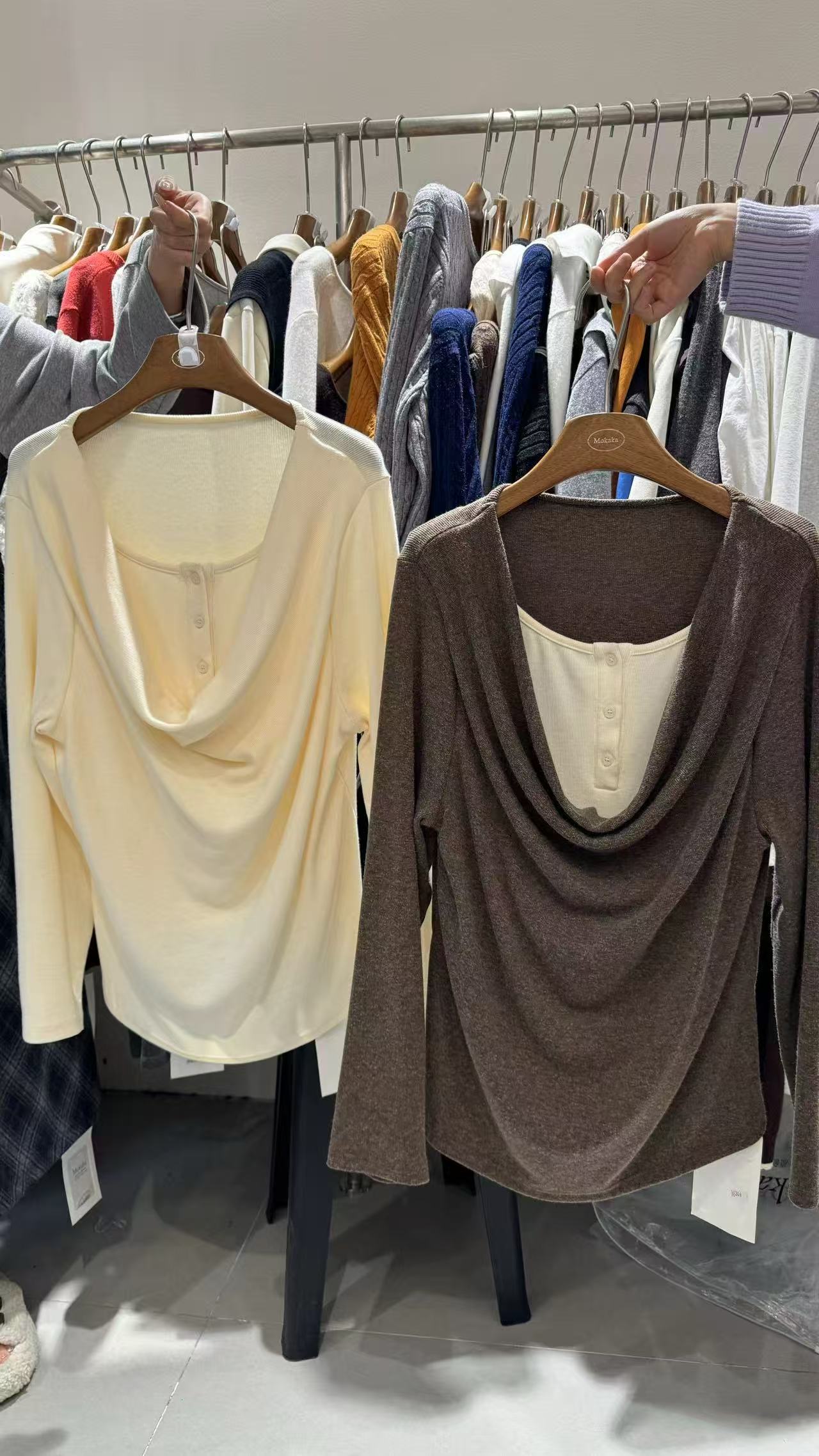 打底衫专用按款式编号拍下不用备注针织保暖