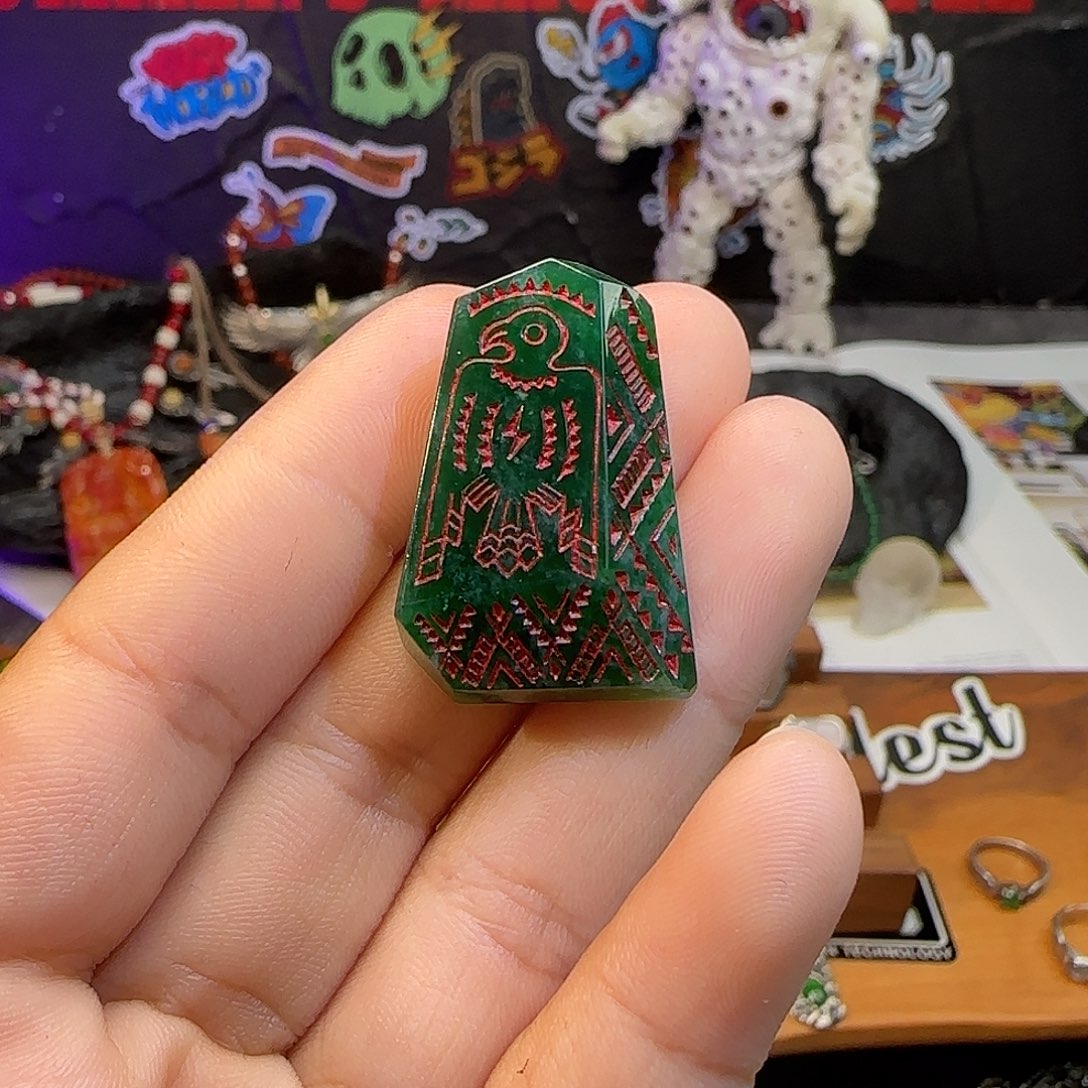 油***果翡翠未镶嵌颈饰888