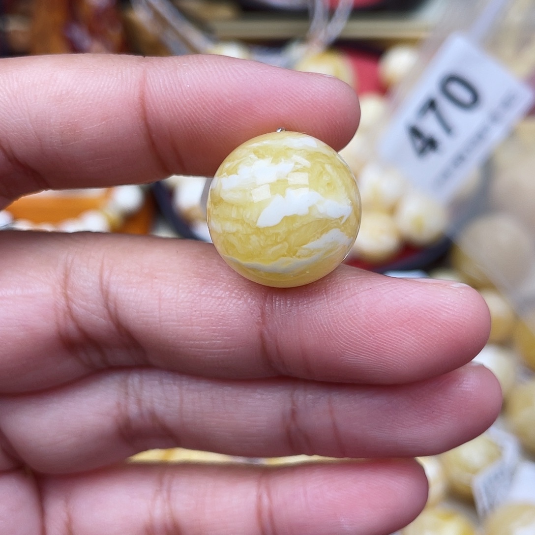 蜜蜡未镶嵌珠宝奇石粉18.6虎皮