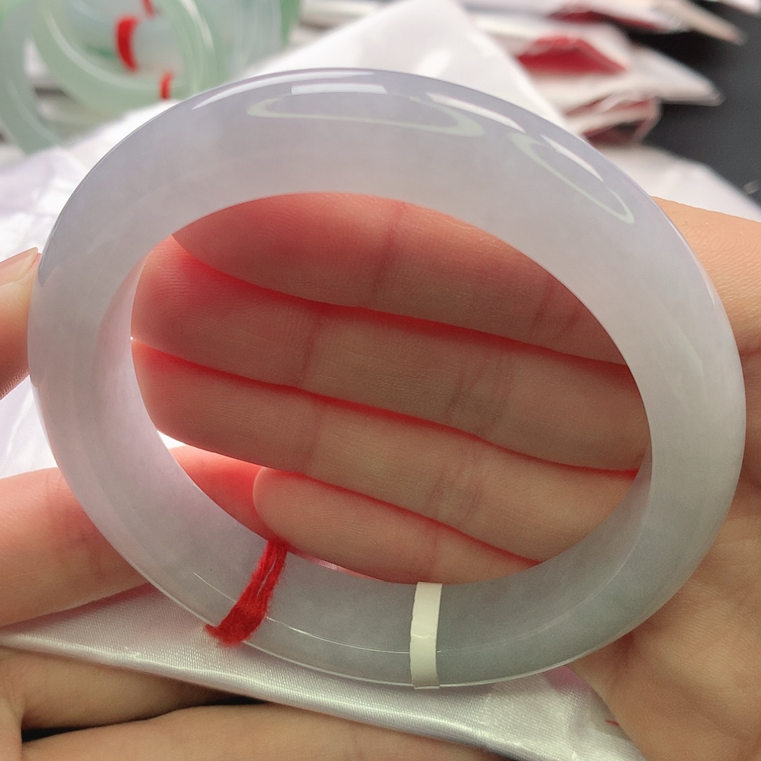 翡翠未镶嵌手镯缅甸5859