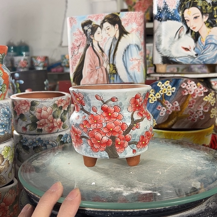 景德镇幸运花盆性价比超高