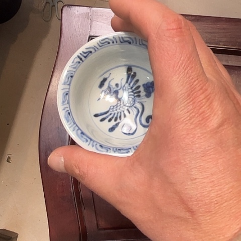 杯独**行陶瓷工艺品摆件
