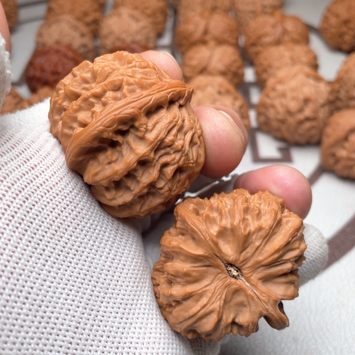 核桃手串/手链铃*?糖三角白40