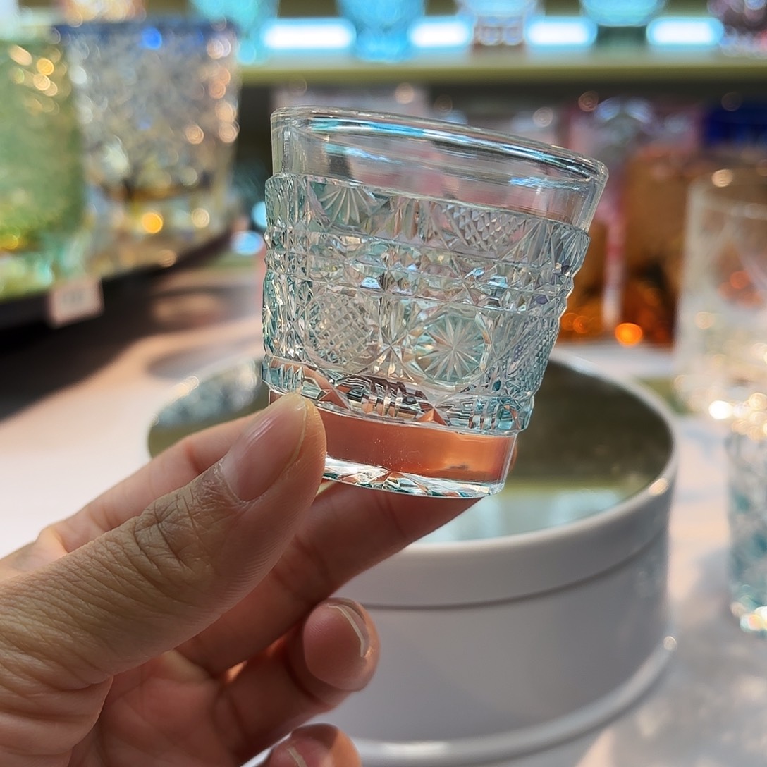 星***航水晶玻璃吸管款天蓝色