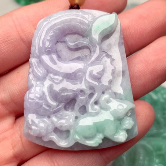 翡翠吊坠(不含链)未镶嵌