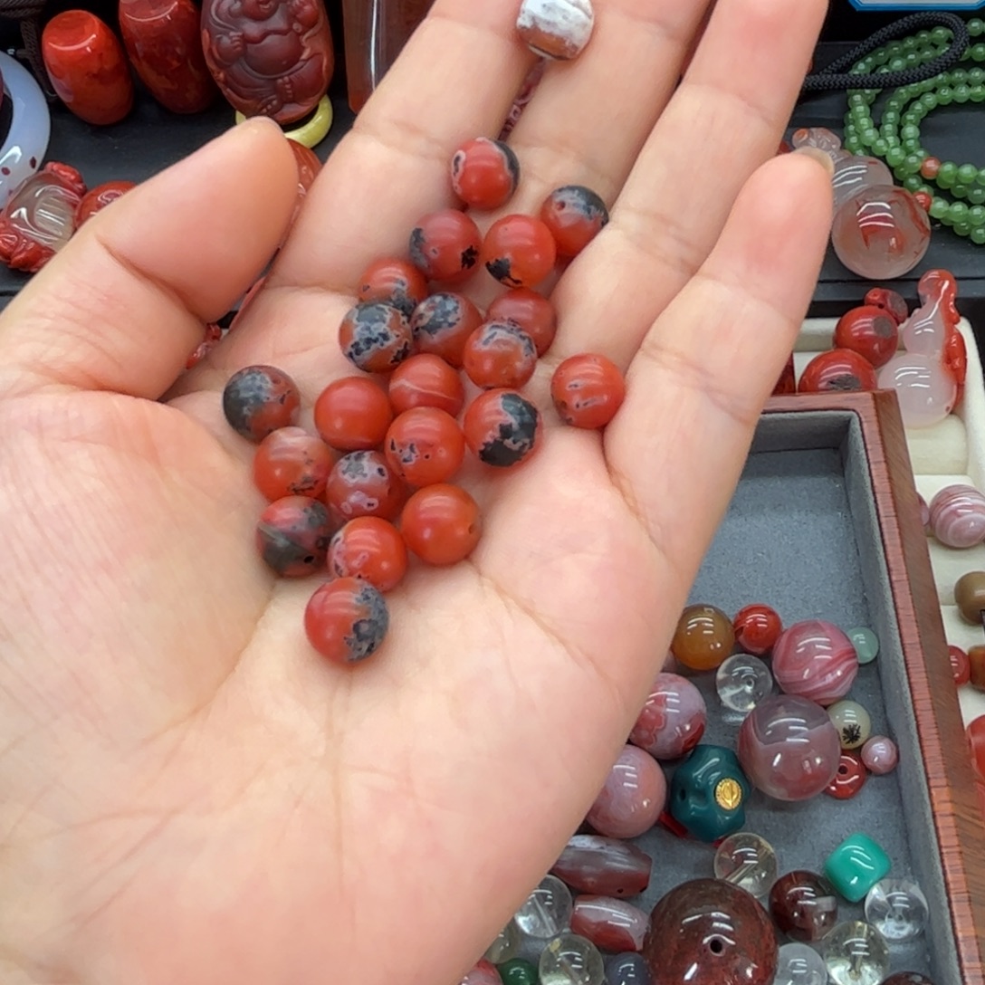丶***瓷玛瑙/玉髓未镶嵌配饰