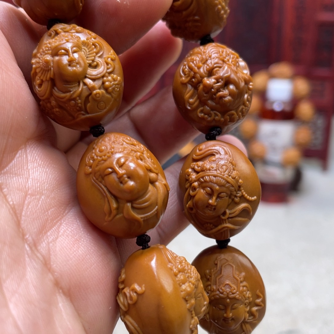 橄榄核吊坠橄榄核雕