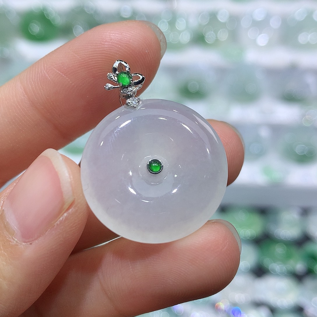 翡翠吊坠(不含链)未镶嵌