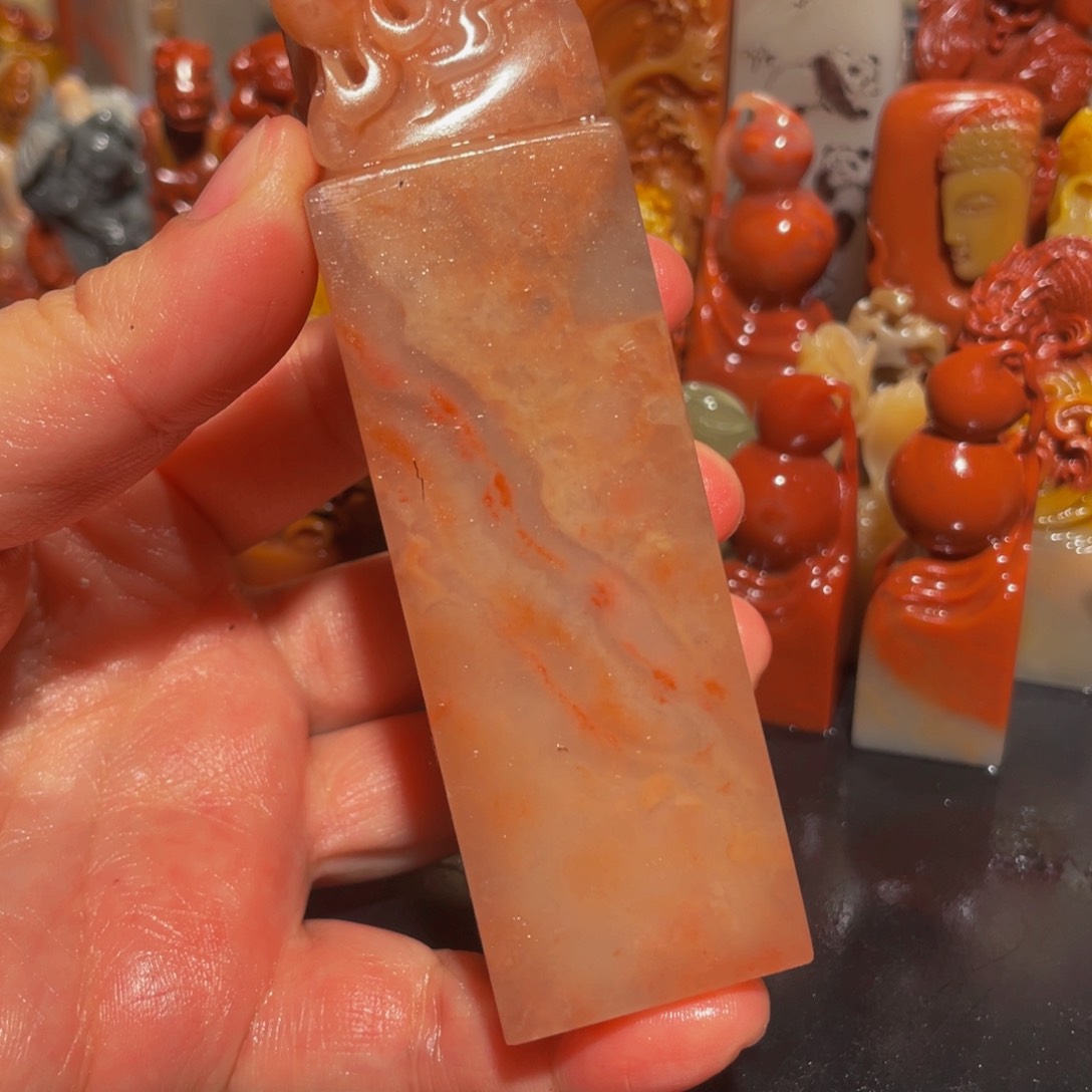 寿山石印石精美寿山