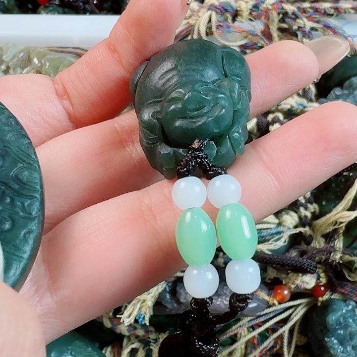 和田玉把件未镶嵌