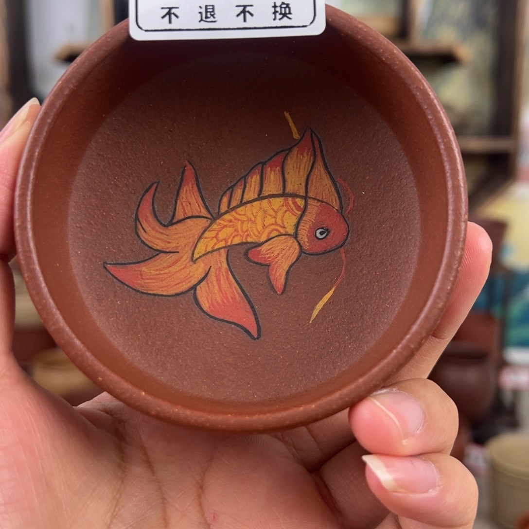 紫砂茶杯拙器甄选，纯原本矿。