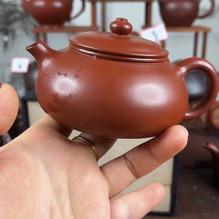 紫砂茶壶微瑕处理