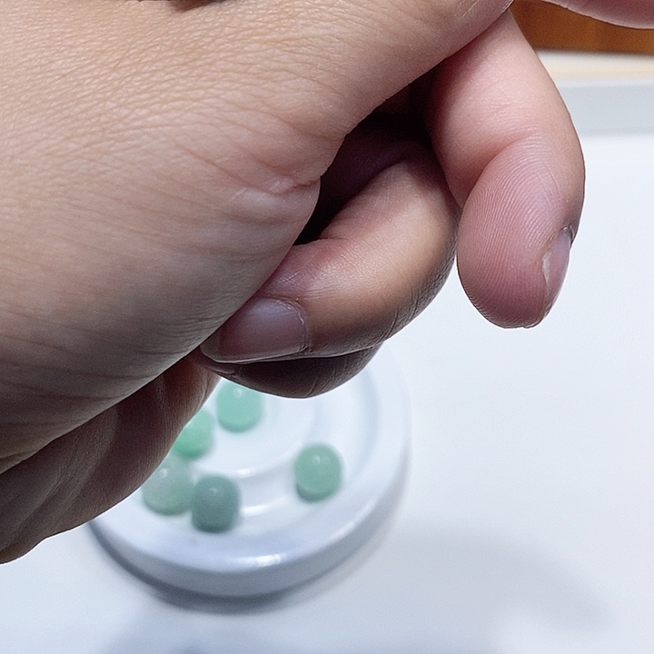 翡翠散珠冰回纹柱13➕