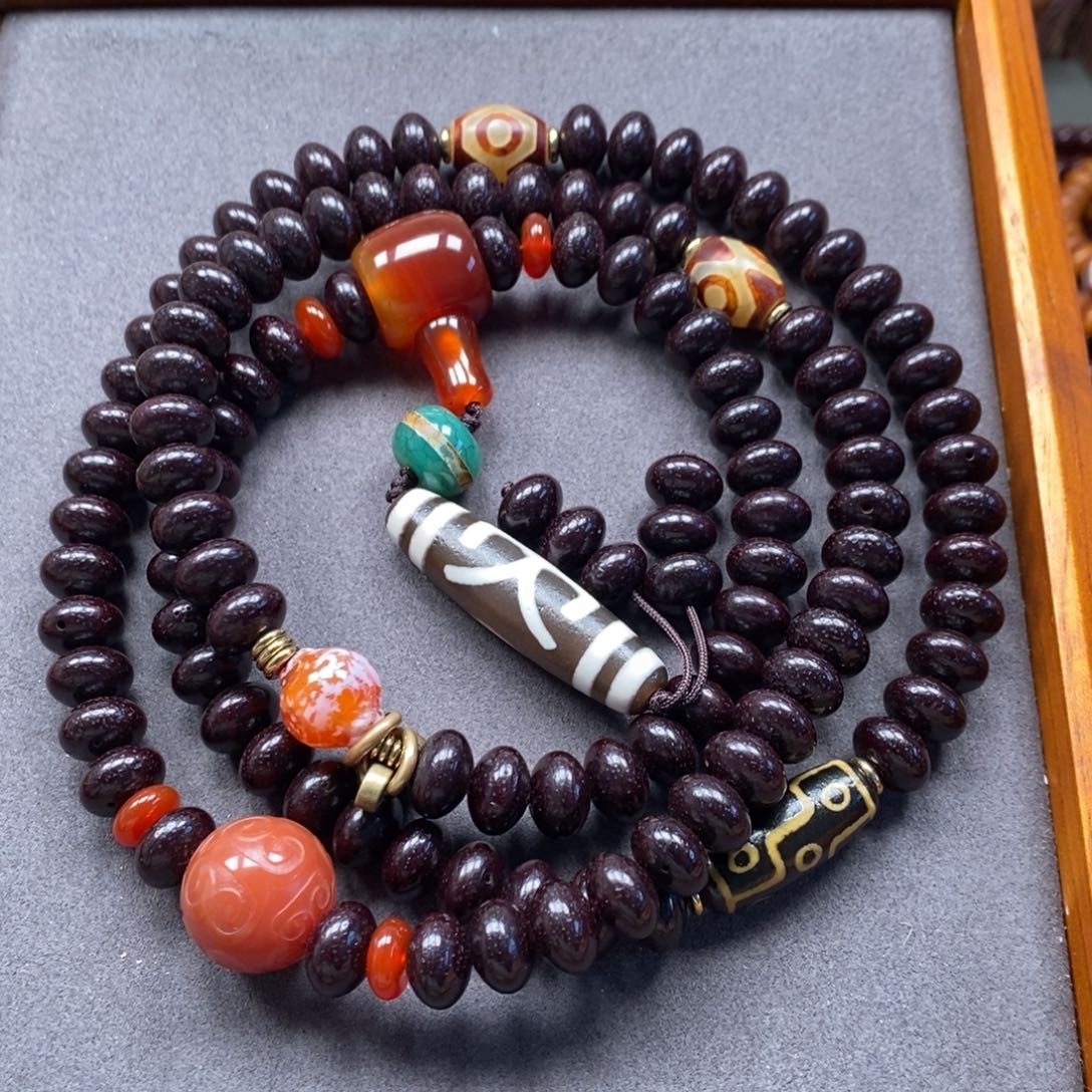 菩提吊坠未镶嵌朱砂供星月