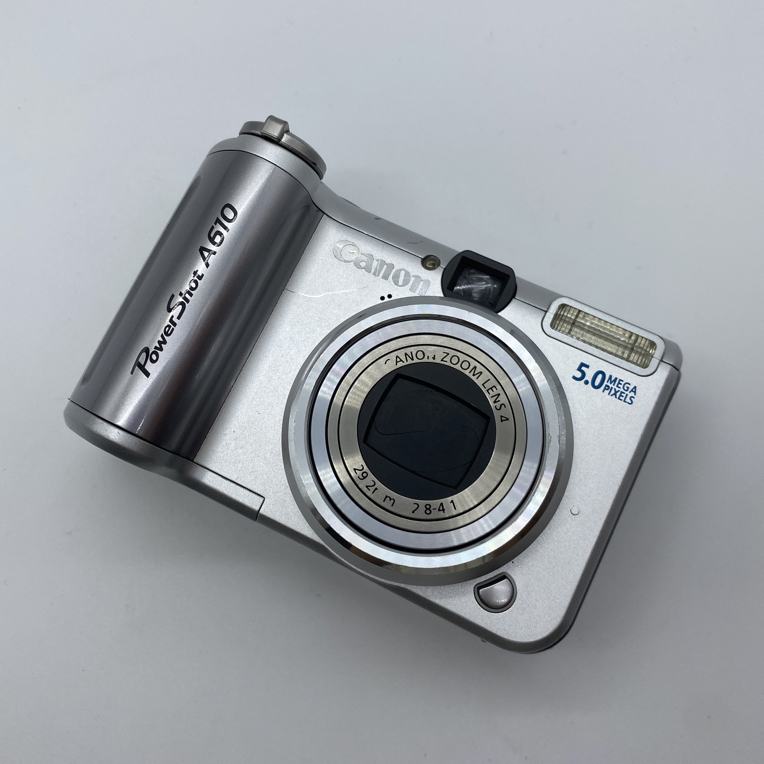 9新 Canon/佳能 A610 欧阳娜娜姊妹款500w像素翻转屏冷白皮氛围感