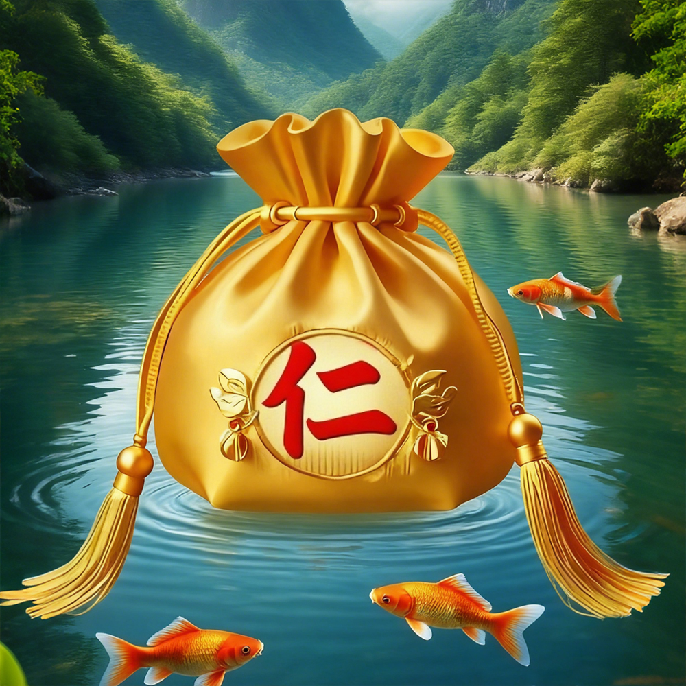 7号防小任【瑞辰】手绘 荷包挂饰