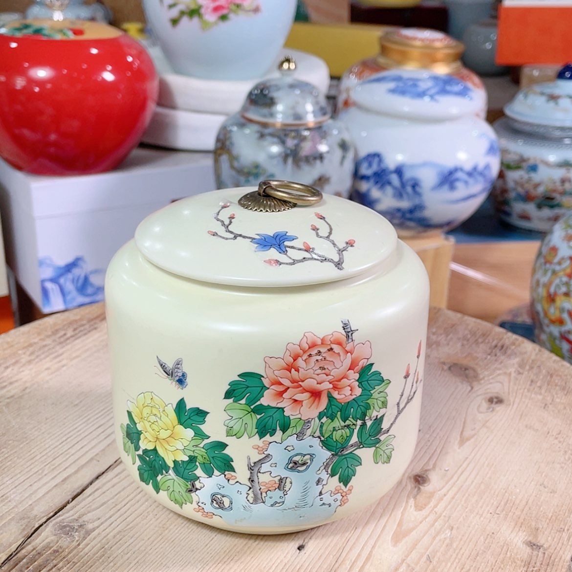 【闪购商品】罐陶瓷茶叶罐密封罐