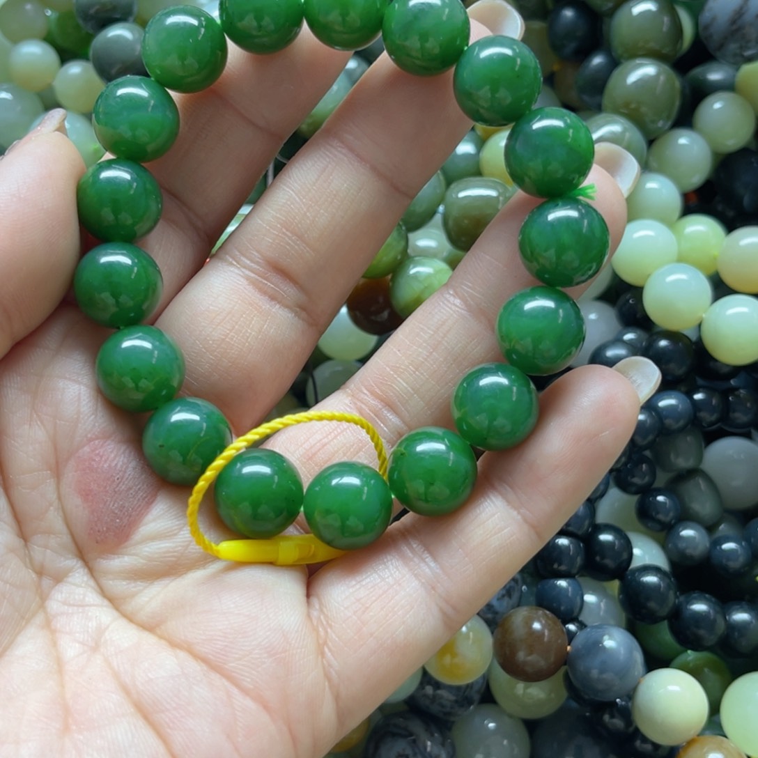 和田玉手链未镶嵌