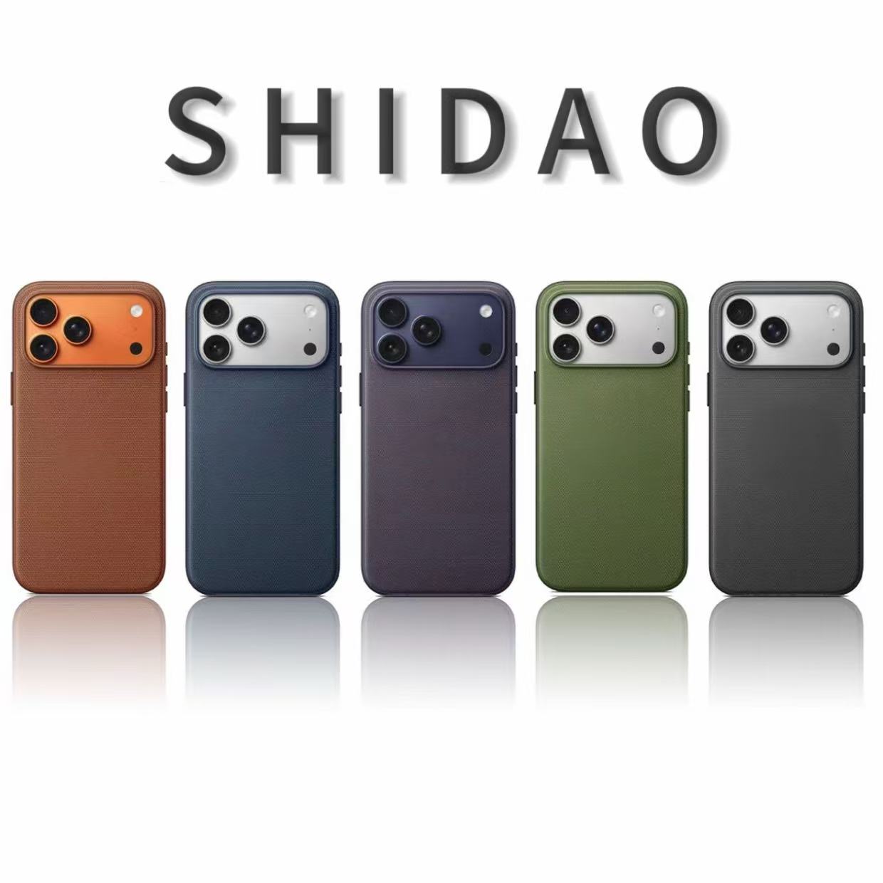 适用iPhone16系列科技织物手机壳AI按键磁吸弹窗防手汗防摔超薄