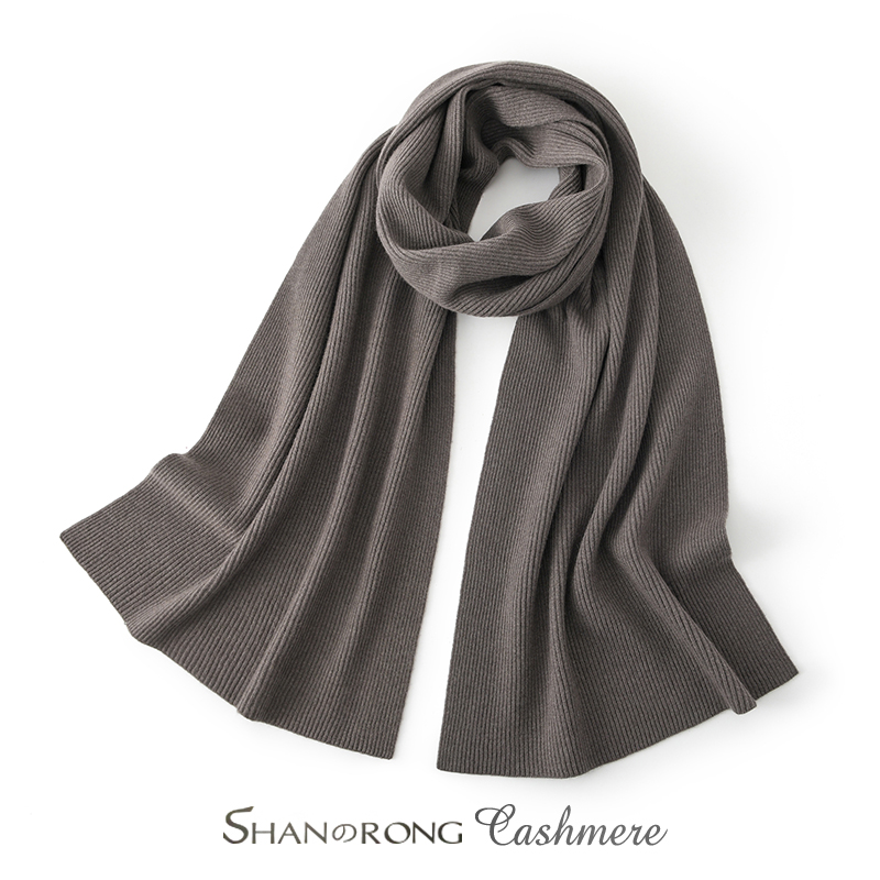 宠粉折扣100%纯山羊绒194厘米大围巾秋冬保暖舒适大披肩约230克