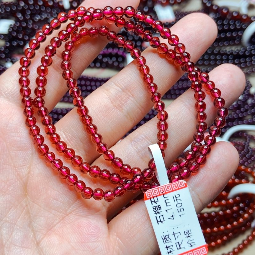 【闪购商品】未镶嵌手链石榴石