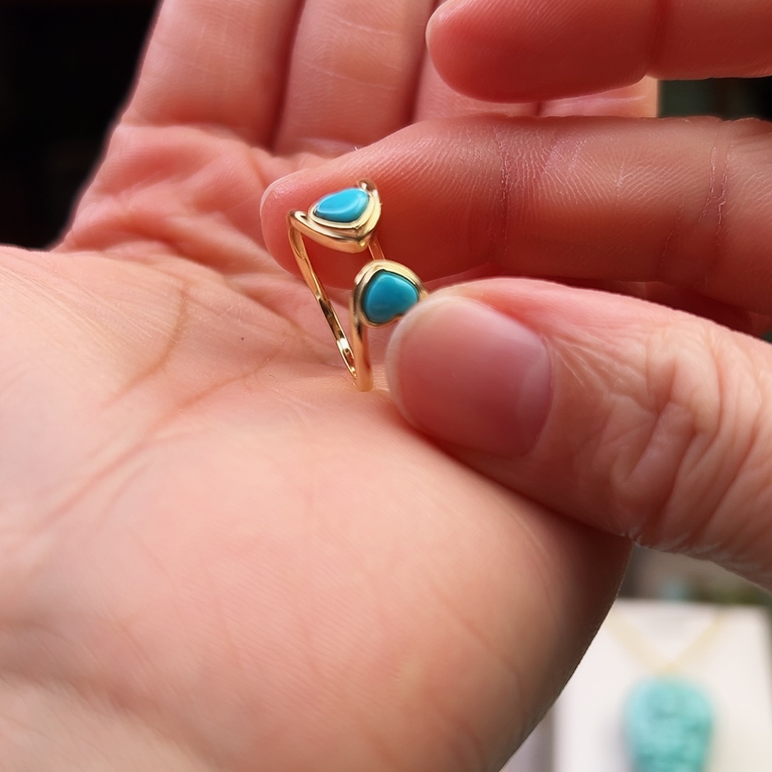 绿松石珠宝奇石未镶嵌