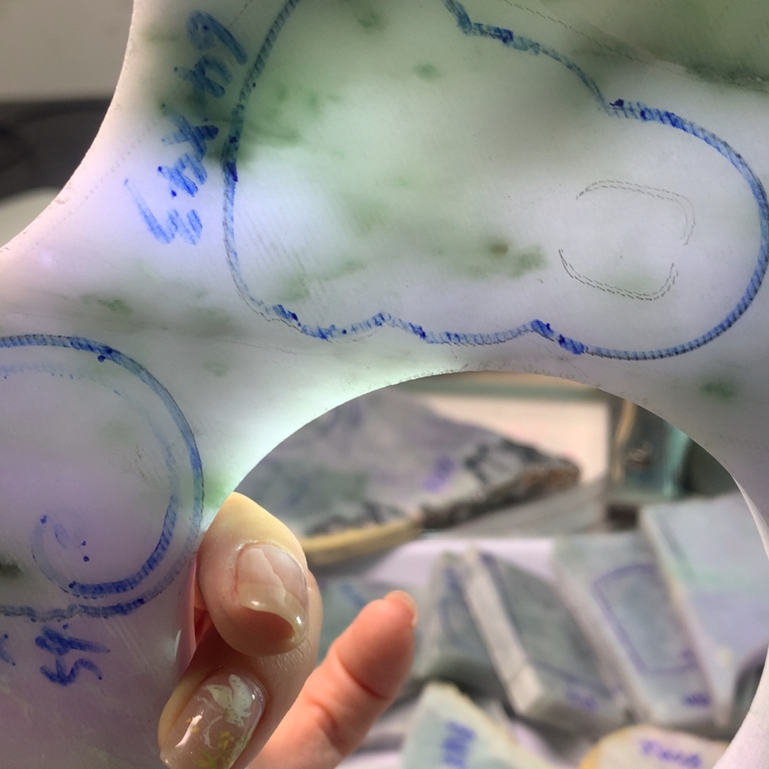 定制翡翠未镶嵌翡翠裸石