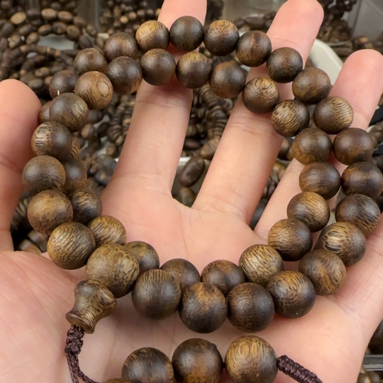 【闪购商品】沉香手串A****1奇楠手串16.6克卡09