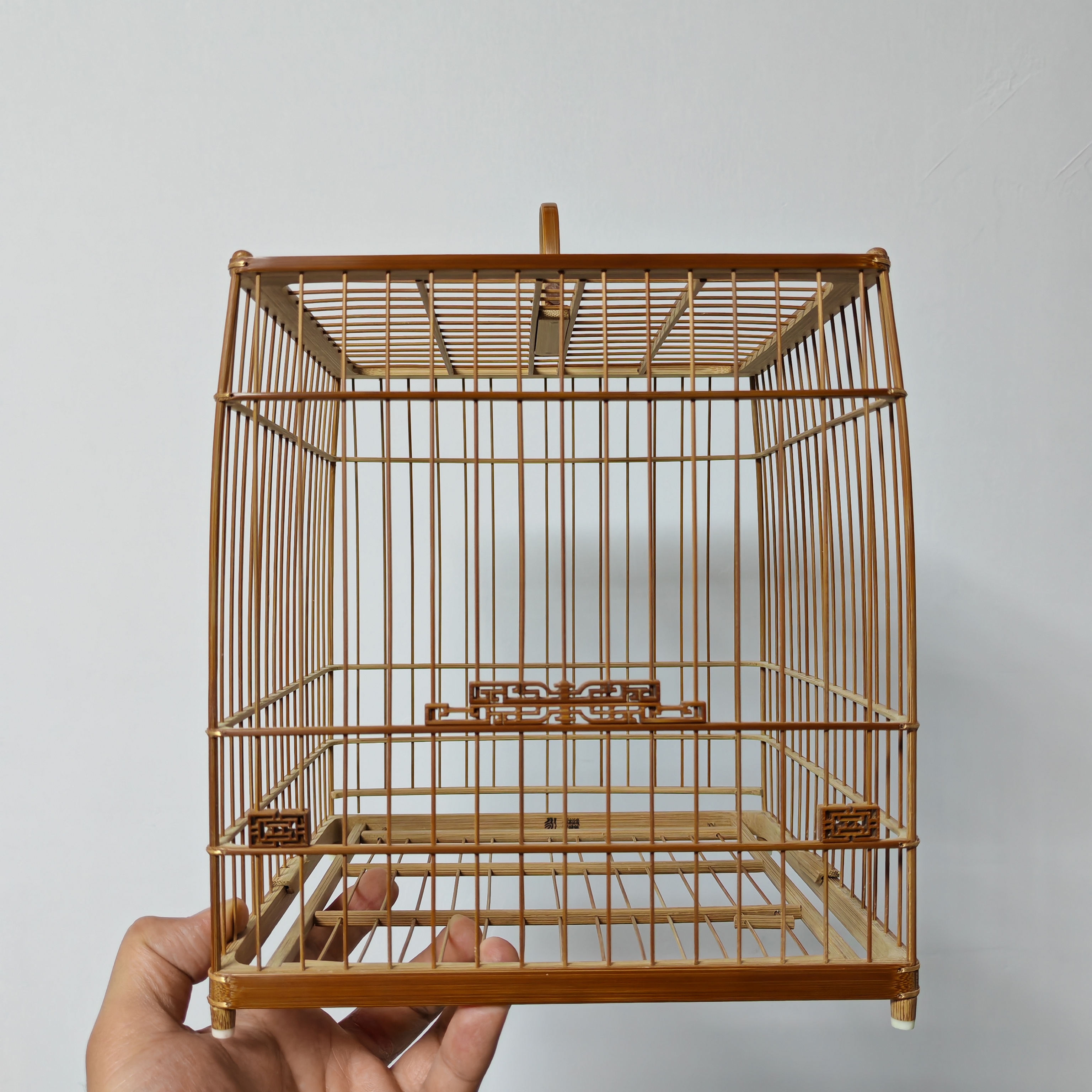 精工老川料全直档古法寿字提亮笼绣眼笼官印笼扎线笼南笼苏笼鸟笼