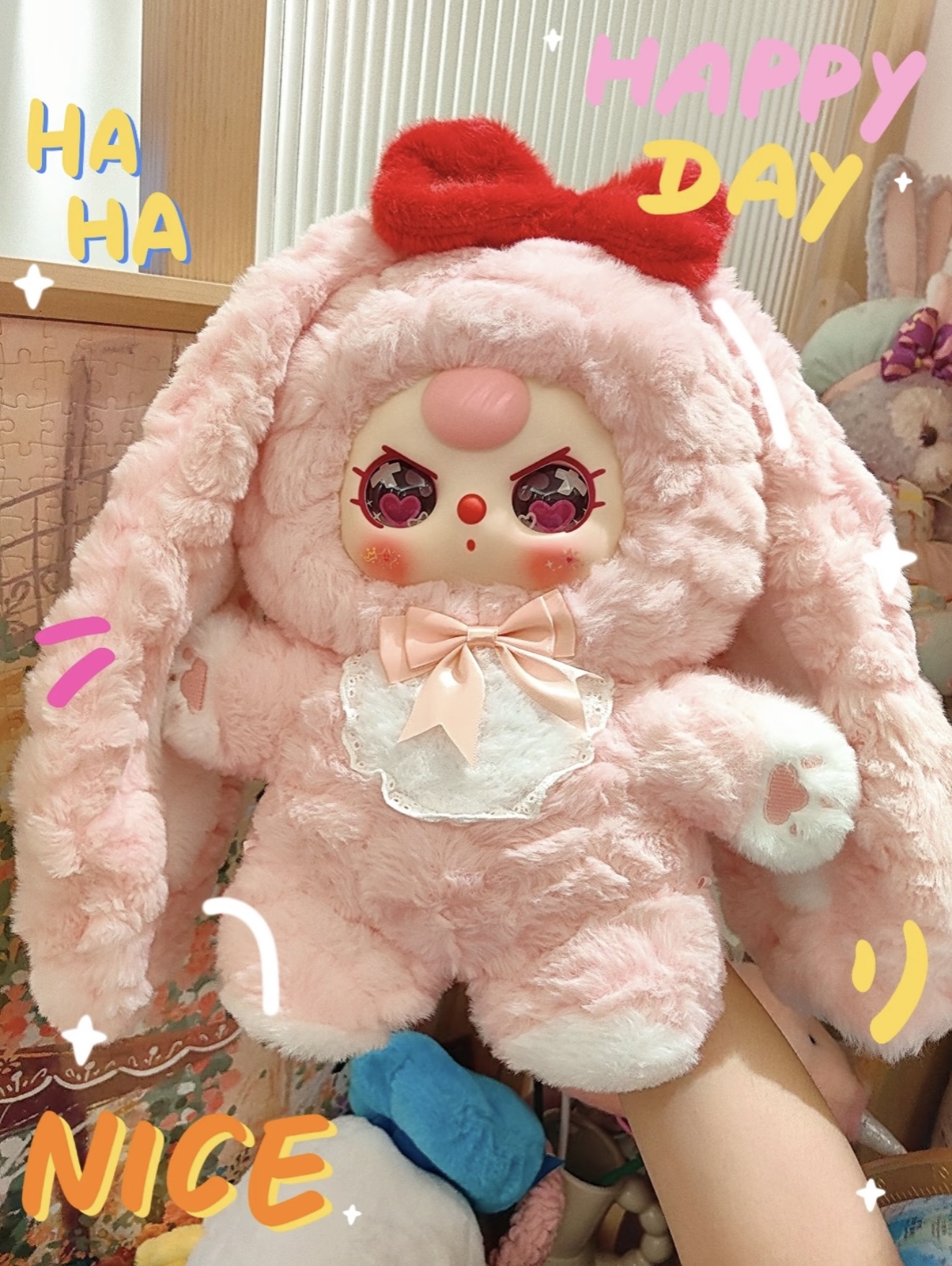 【拆盒】娃三岁 4代甜心宝贝400%体毛绒盲盒