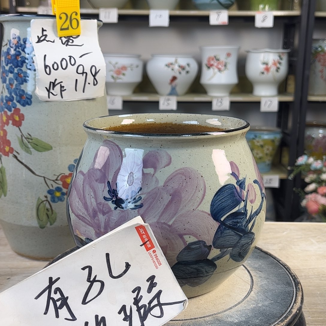 罐1xc景德镇陶瓷花盆