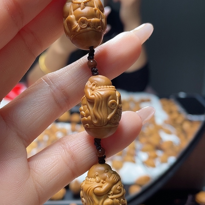 橄榄核手串/手链橄榄球赛