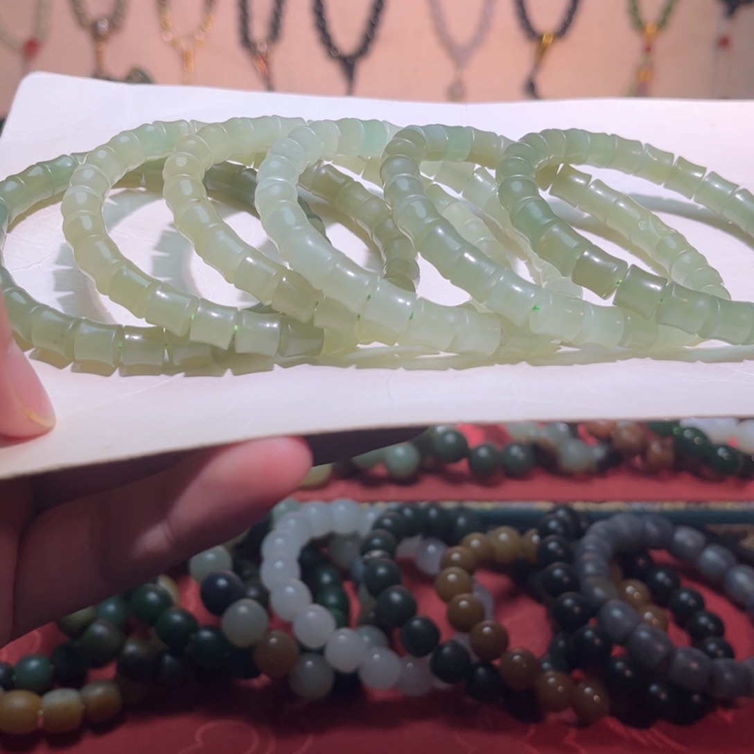 手链未镶嵌和田玉拍一发一