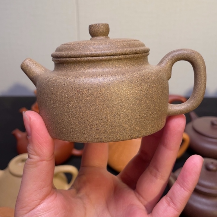 紫砂壶A****侯全手工青段