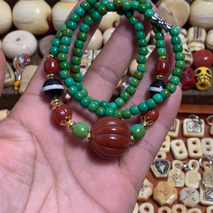 龙脊菩提吊坠配饰