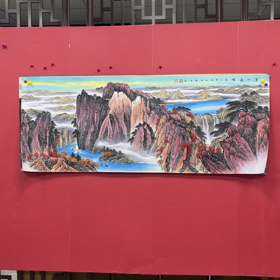 国画国画作品集一个由