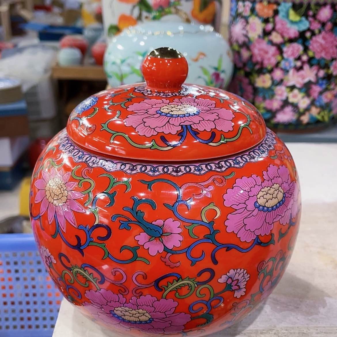 【闪购商品】罐陶瓷茶叶罐密封罐