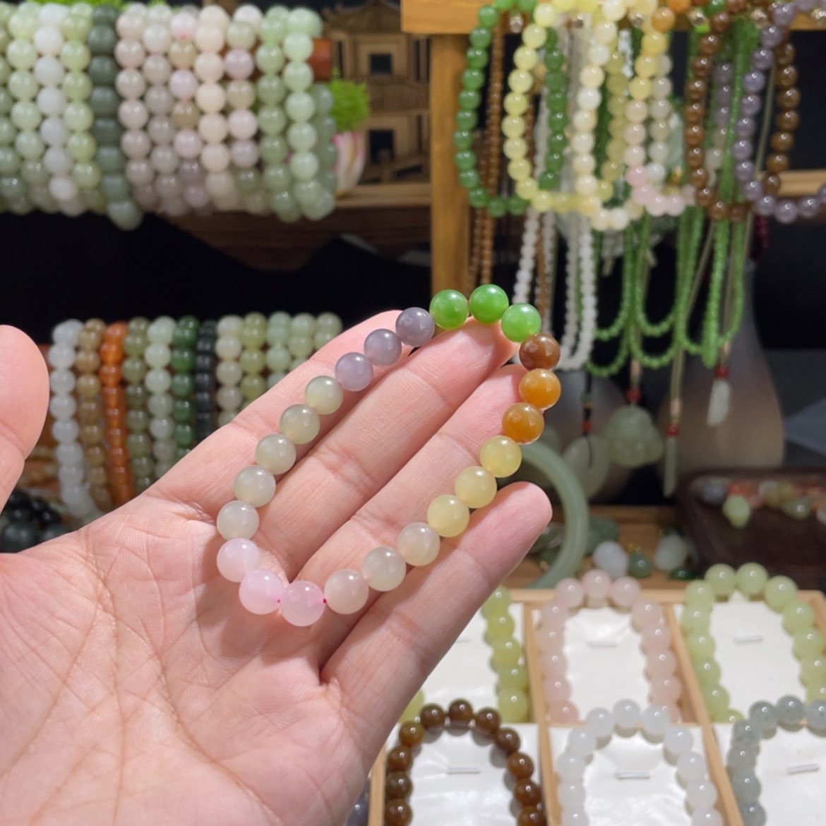 【闪购商品】和田玉手串未镶嵌