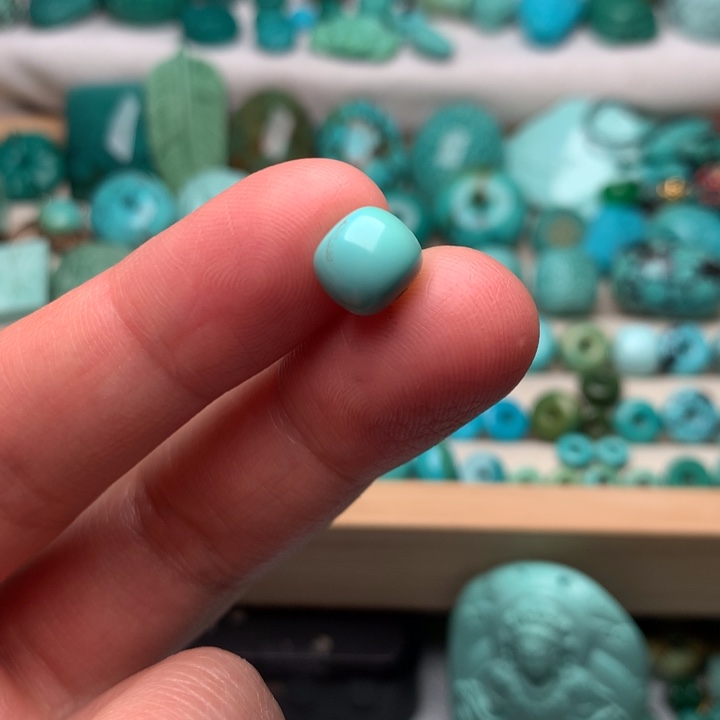 绿松石隔珠未镶嵌L