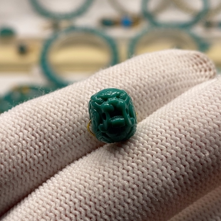 未镶嵌绿松石珠宝奇石A503