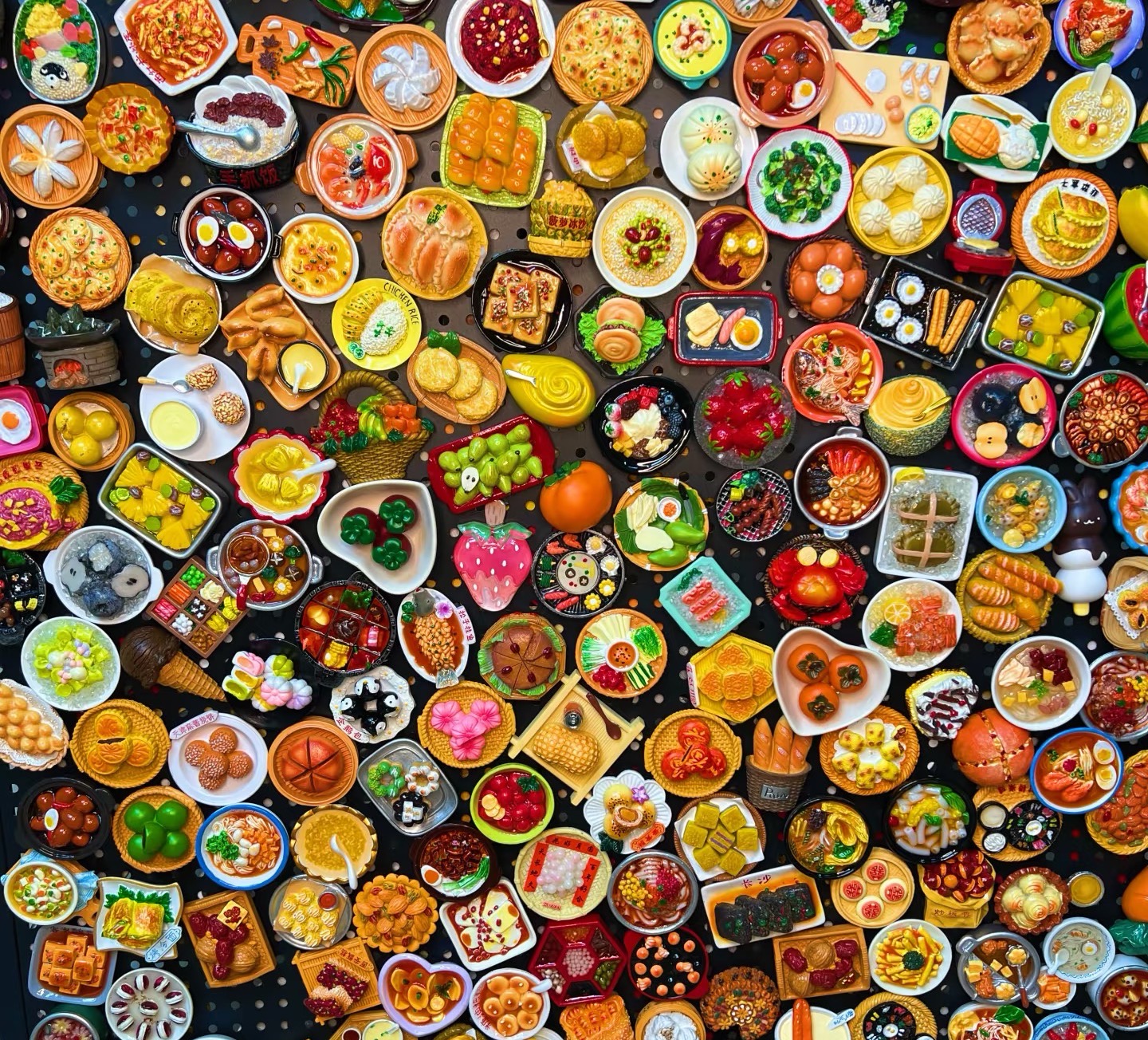 创意仿真食物冰箱贴 可爱磁吸装饰品玩具