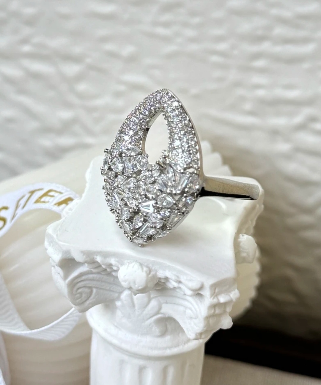 800银戒指 800银戒指LARVINA银色手工个性戒指