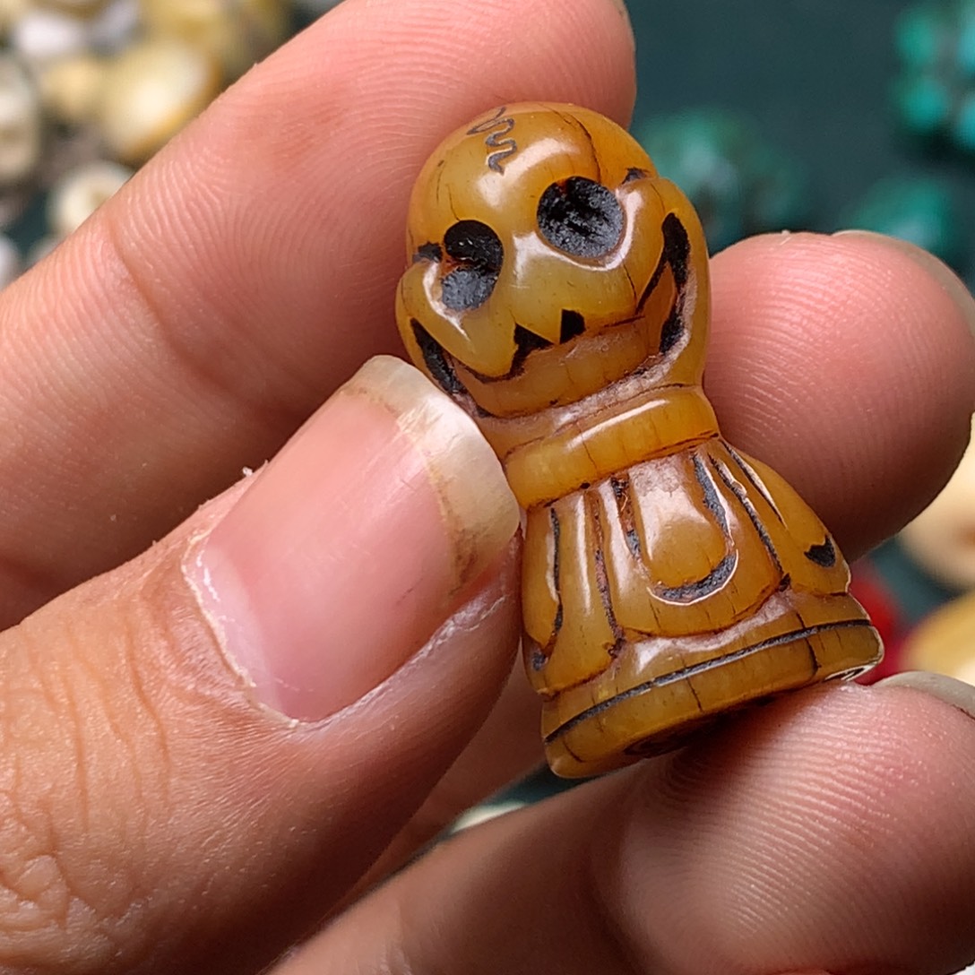 黑***啡手工艺品琉璃藏传小元素