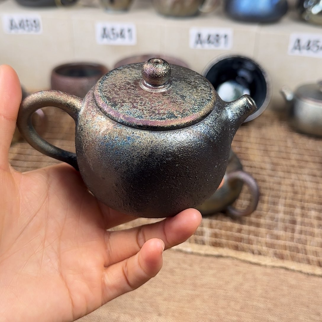 阿***.云南建水紫陶古法柴烧杯