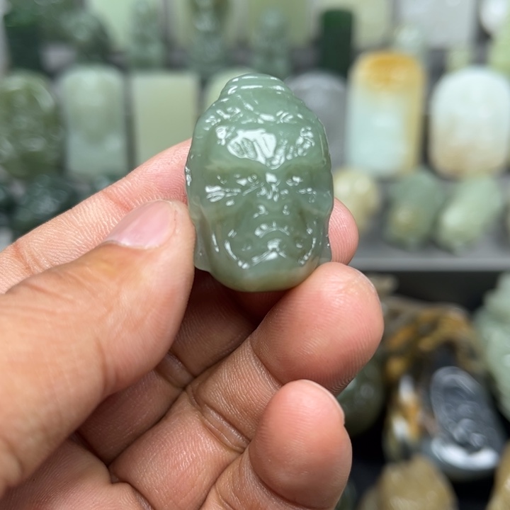 和田玉把件未镶嵌