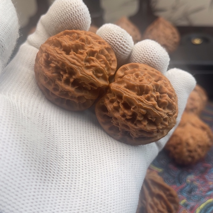 把件文玩核桃37 全品苹果圆