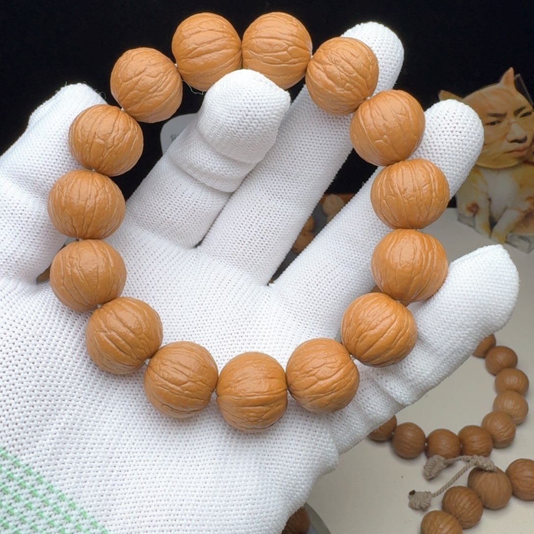 猴头核桃手串天*聚宝盆